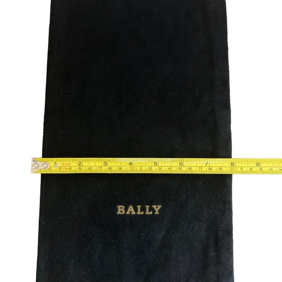 Bally Dust Bag 7.5 X 14.5 In. Black Dustbag Shoe Bag EUC Pre-owned - Picture 4 of 5